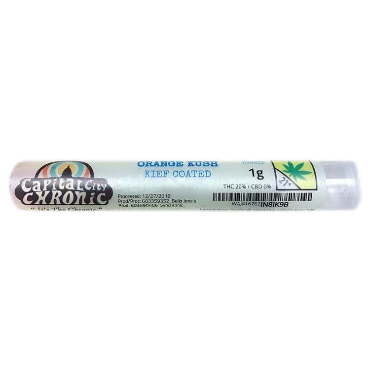 Photograph of product: Capital City Chronic: Hazmat OG - PR 28pk