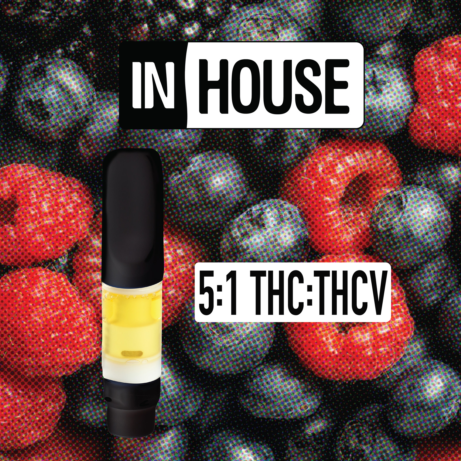 Photograph of product: 0.5g Wild Berry BDT Cartridge [5:1 TH-oui:TH-ouiV]