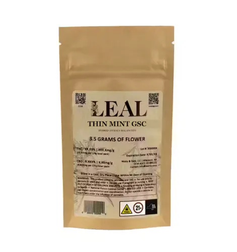 Photograph of product: Leal | Thin Mints GSC | Flower | 3.5g