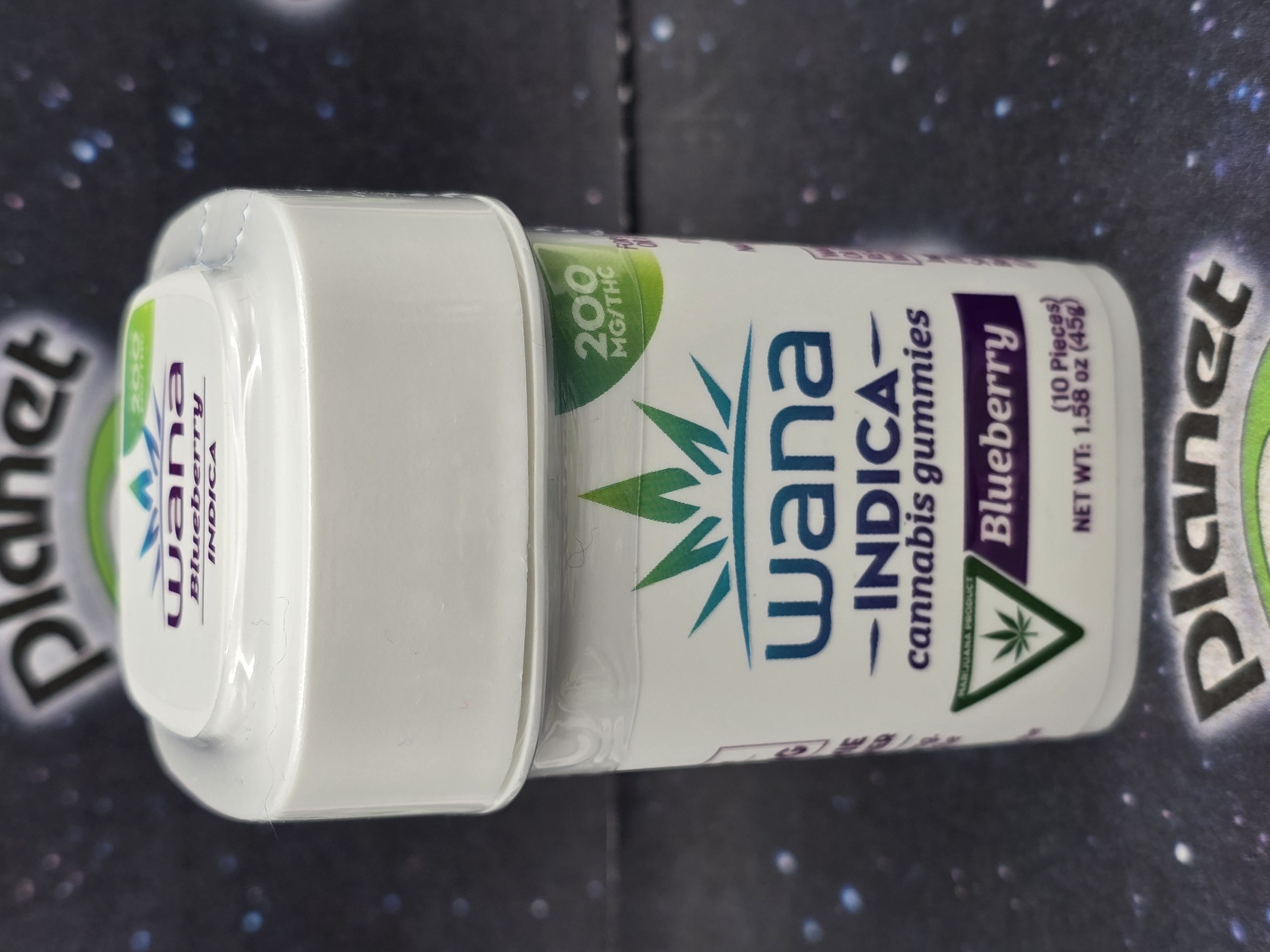 Photograph of product: Wana | Blueberry | 200 mg (I)
