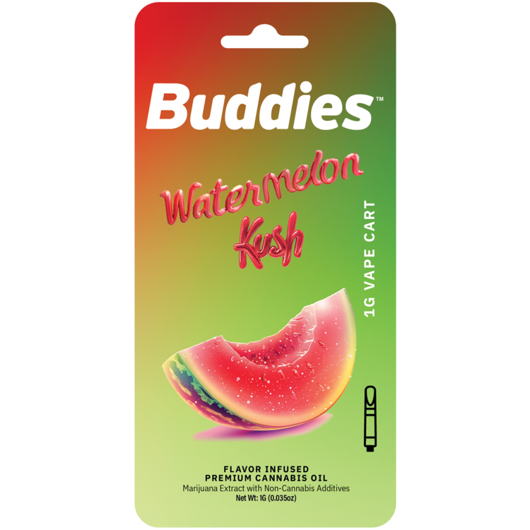 Photograph of product: Buddies Flavored Watermelon Kush Cart