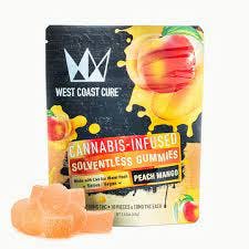Photograph of product: Peach Mango | 100mg Solventless Hash Gummies