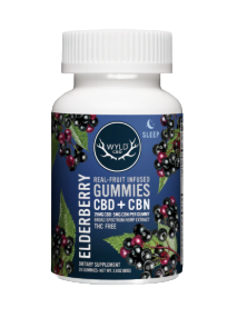Photograph of product: 5:1 Elderberry - CBD 20 Pack (500mg)