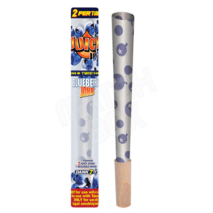 Photograph of product: JCY | Juicy Jay's Blueberry Jones | 2 Pack