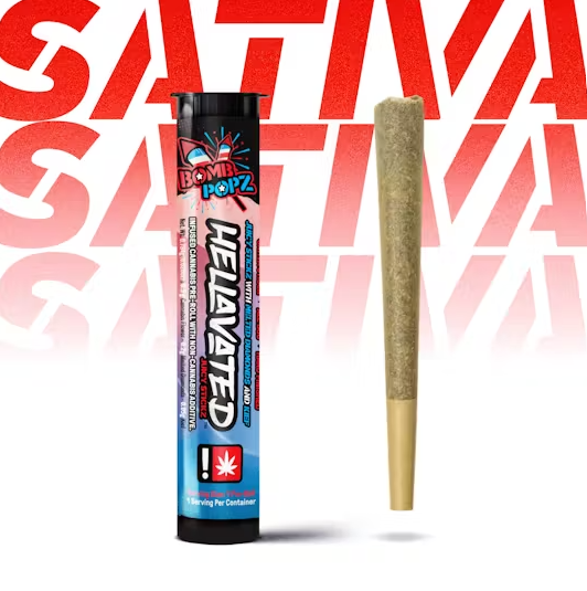 Photograph of product: Bomb Popz - Infused Preroll 0.75g