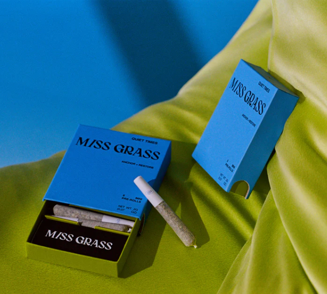 Photograph of product: Miss Grass Pre-Roll 5pk/2g- Quiet Times