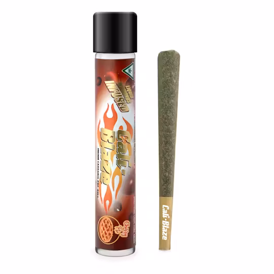 Photograph of product: Cali-Blaze - 1.2g Infused Preroll - Cherry Pie