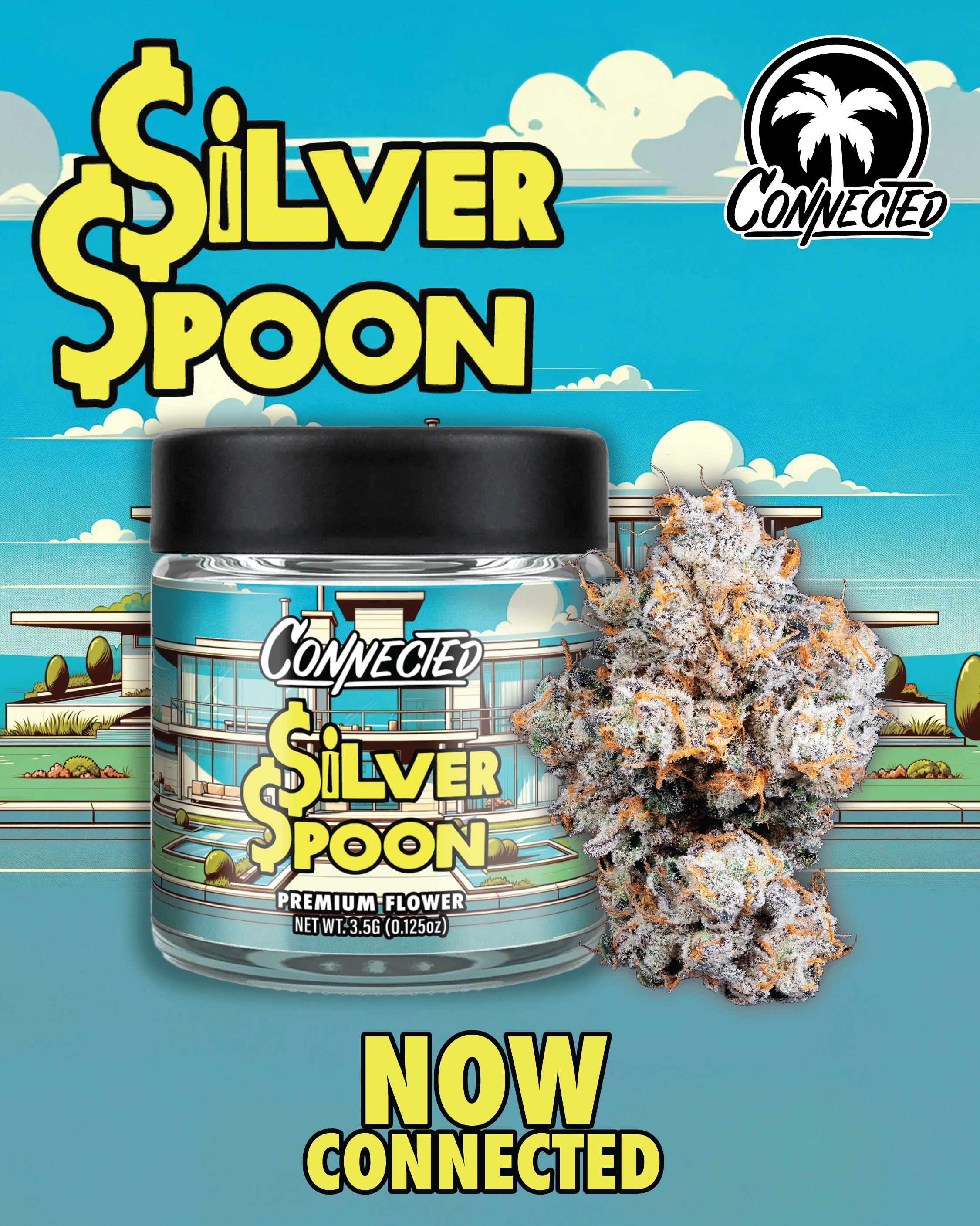 Photograph of product: Silver Spoon Flower - 3.5g