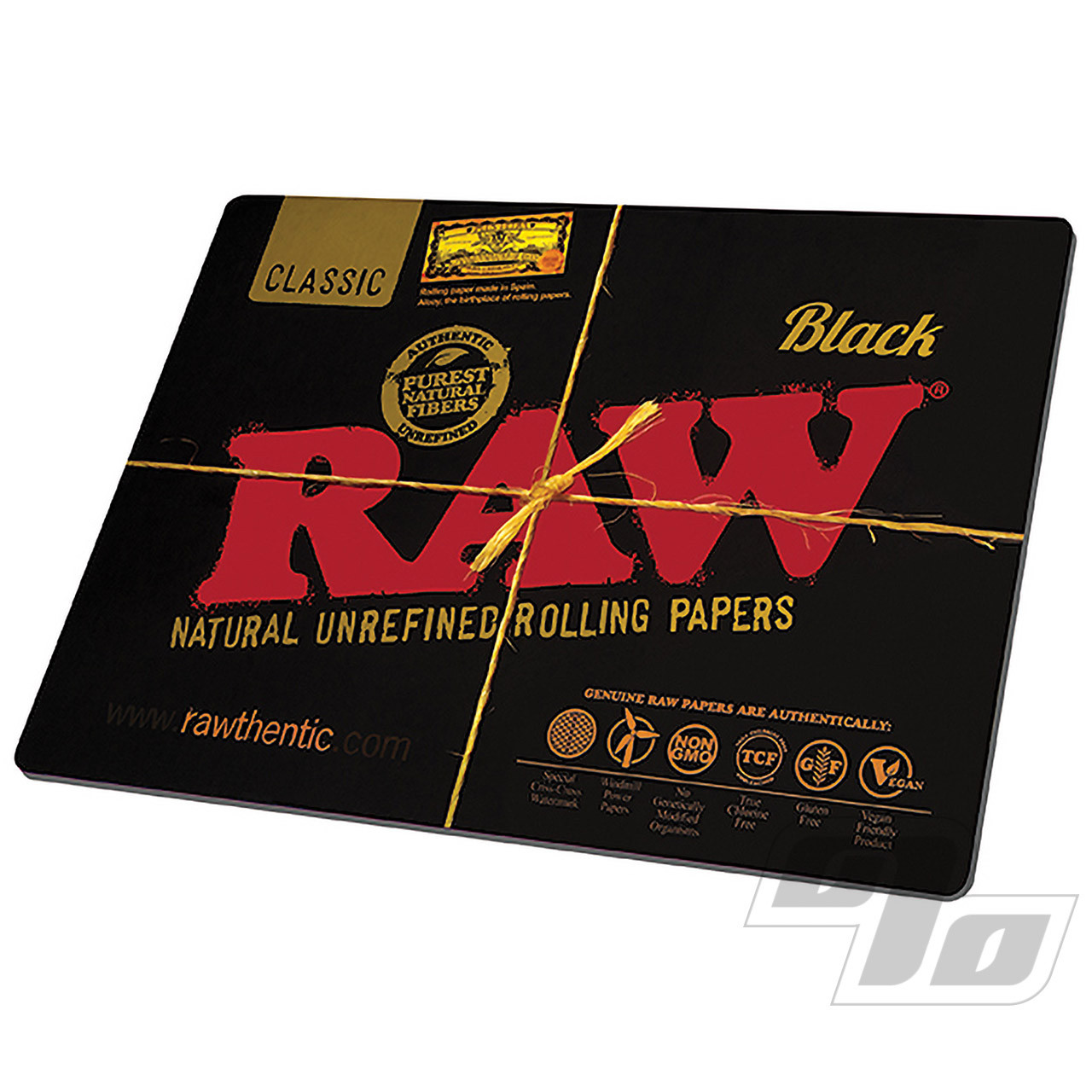 Photograph of product: RAW | Counter Mat 12" x 16" | Black