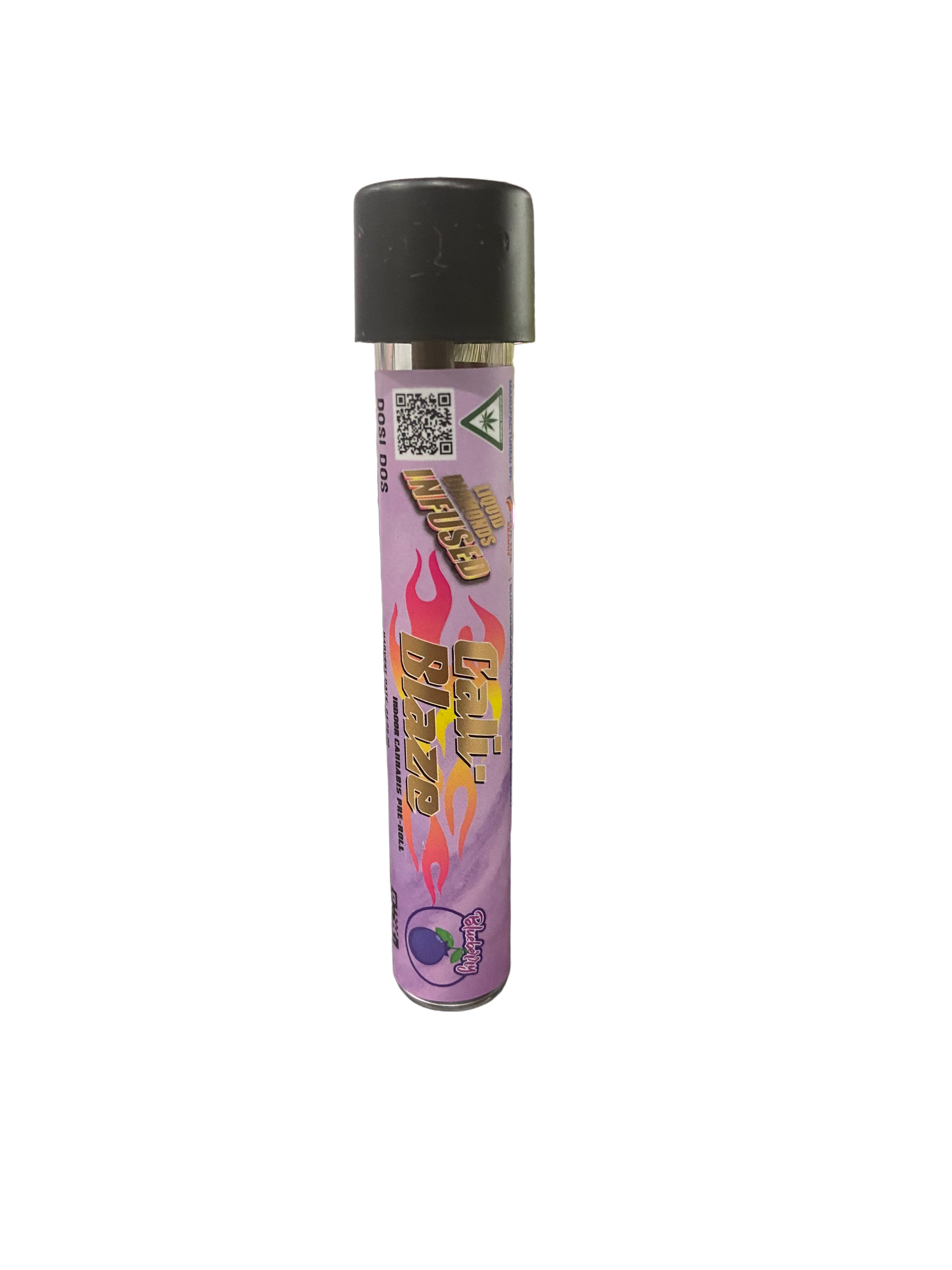 Photograph of product: Cali Blaze - Blueberry 1.2 Infused Pre Roll