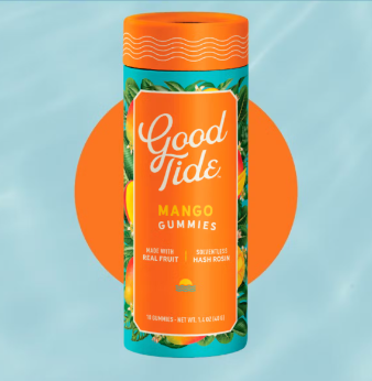 Photograph of product: Good Tide - Gummies - Mango (I) 100mg
