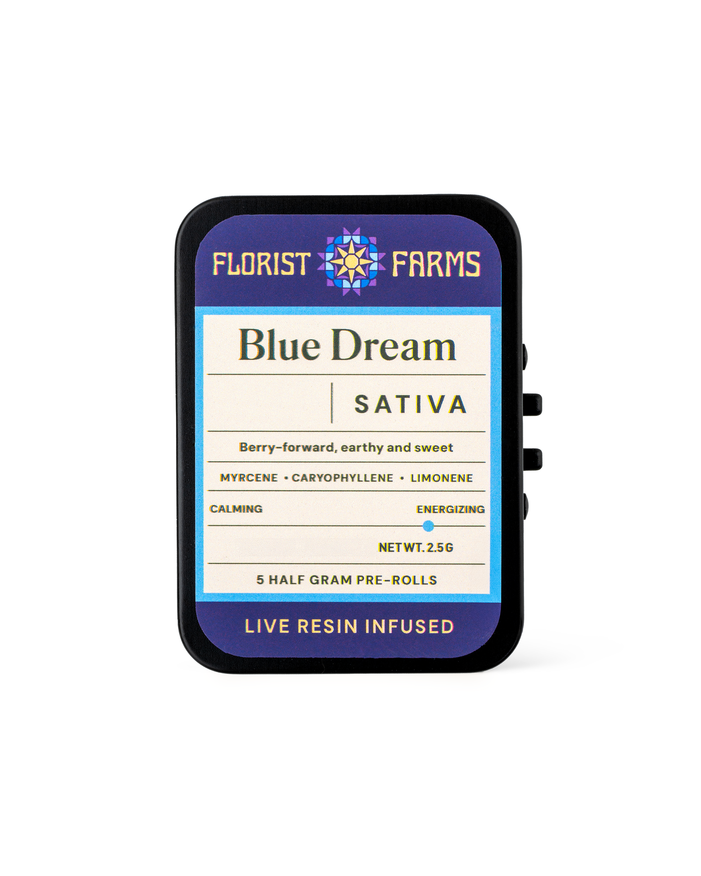 Photograph of product: Live Resin BLUE DREAM | 5-Pack
