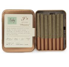Photograph of product: Ruby Farms | White Widow | 0.7G Prerolls 7Pk Classics
