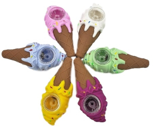 Photograph of product: Silicone Ice Cream Pipe