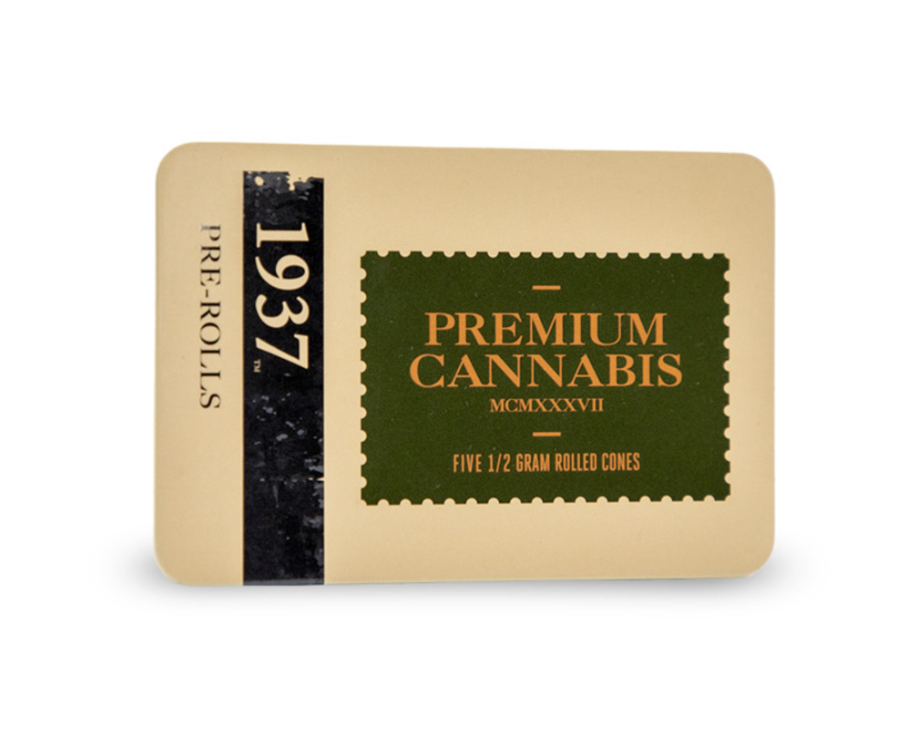Photograph of product: 1937 Critical Cali Mist Pre-roll 0.5g/ x 5ct - 0101