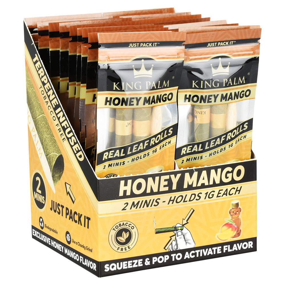 Photograph of product: King Palm Honey Mango Terpene Infused Leaf Rolls