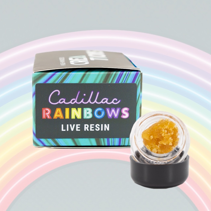 Photograph of product: High Minded - Live Resin - Cadillac Rainbows #7