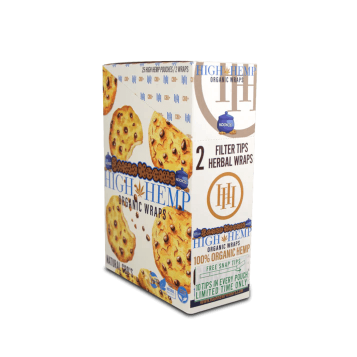 Photograph of product: High Hemp Organic Hemp Wrap Baked Kookies 2pk