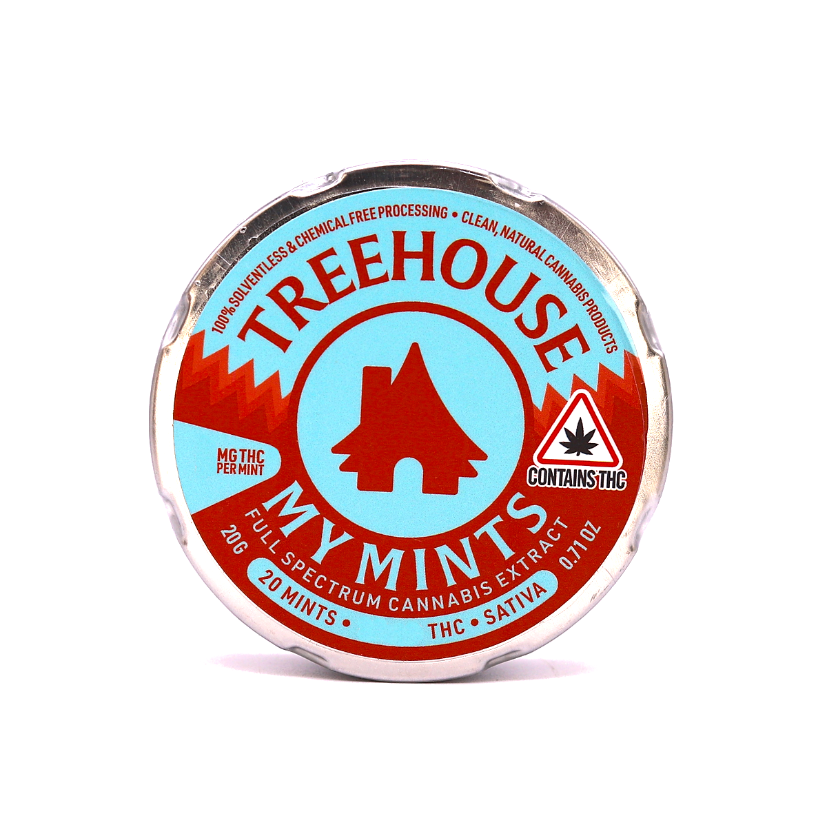 Photograph of product: Treehouse Oui'd - Mints - Oui'd - 200mg (20pk)