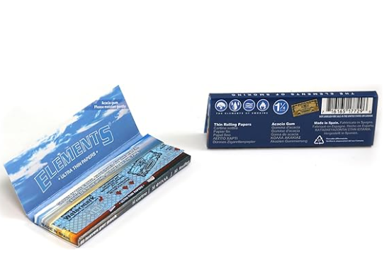 Photograph of product: Elements | 1 1/4" Ultra Thin Rice Rolling Papers