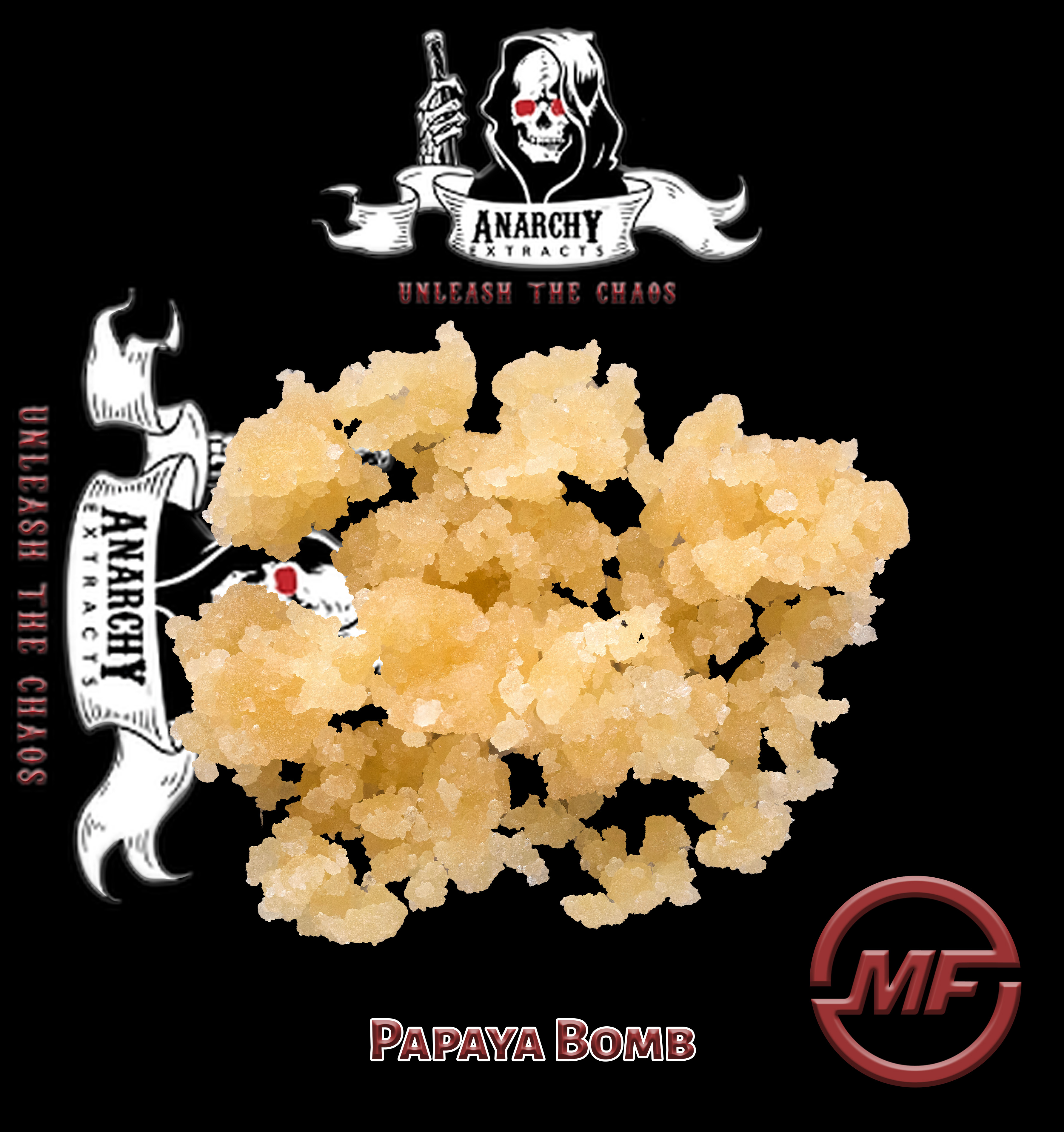 Photograph of product: Anarchy | Papaya Bomb | Sugar | 1g