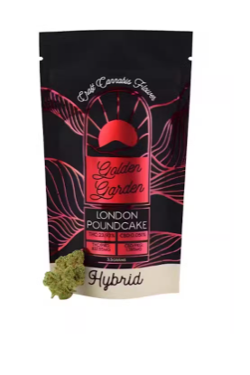 Photograph of product: Golden Garden | 3.5g Premium Flower | London Pound Cake