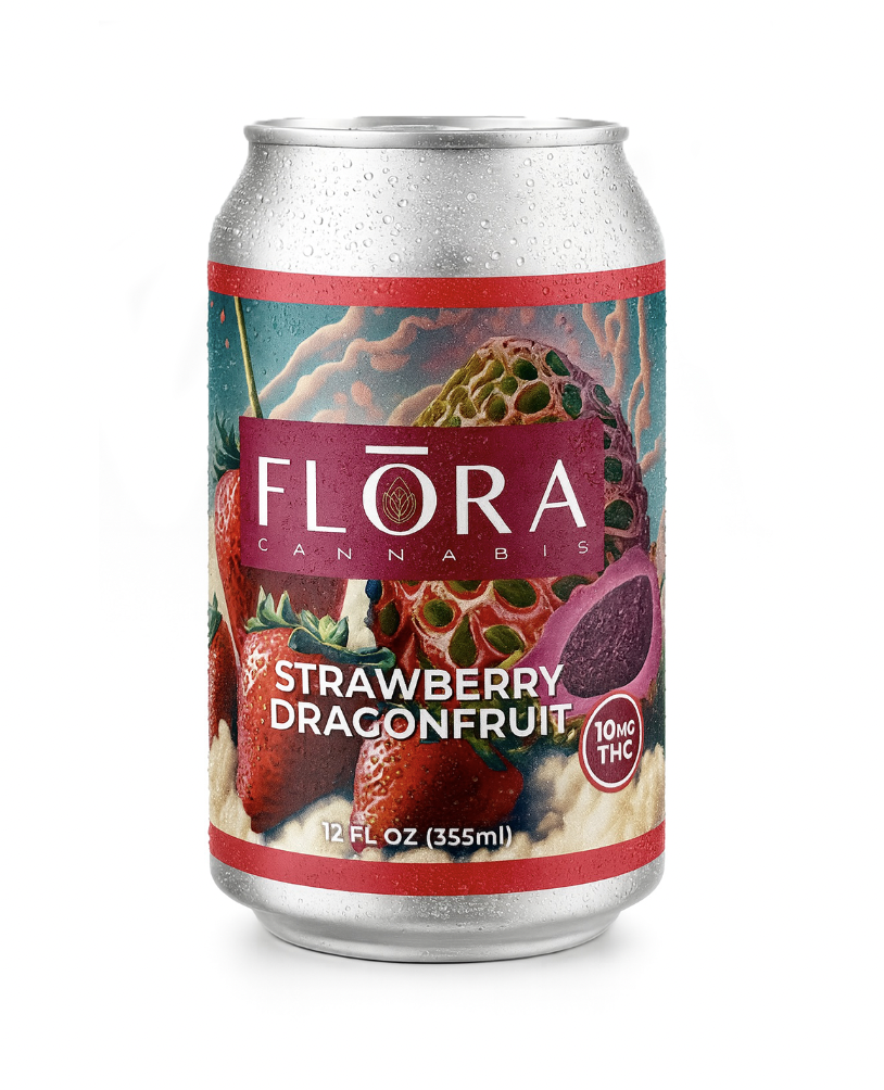 Photograph of product: FLORA Strawberry Dragonfruit