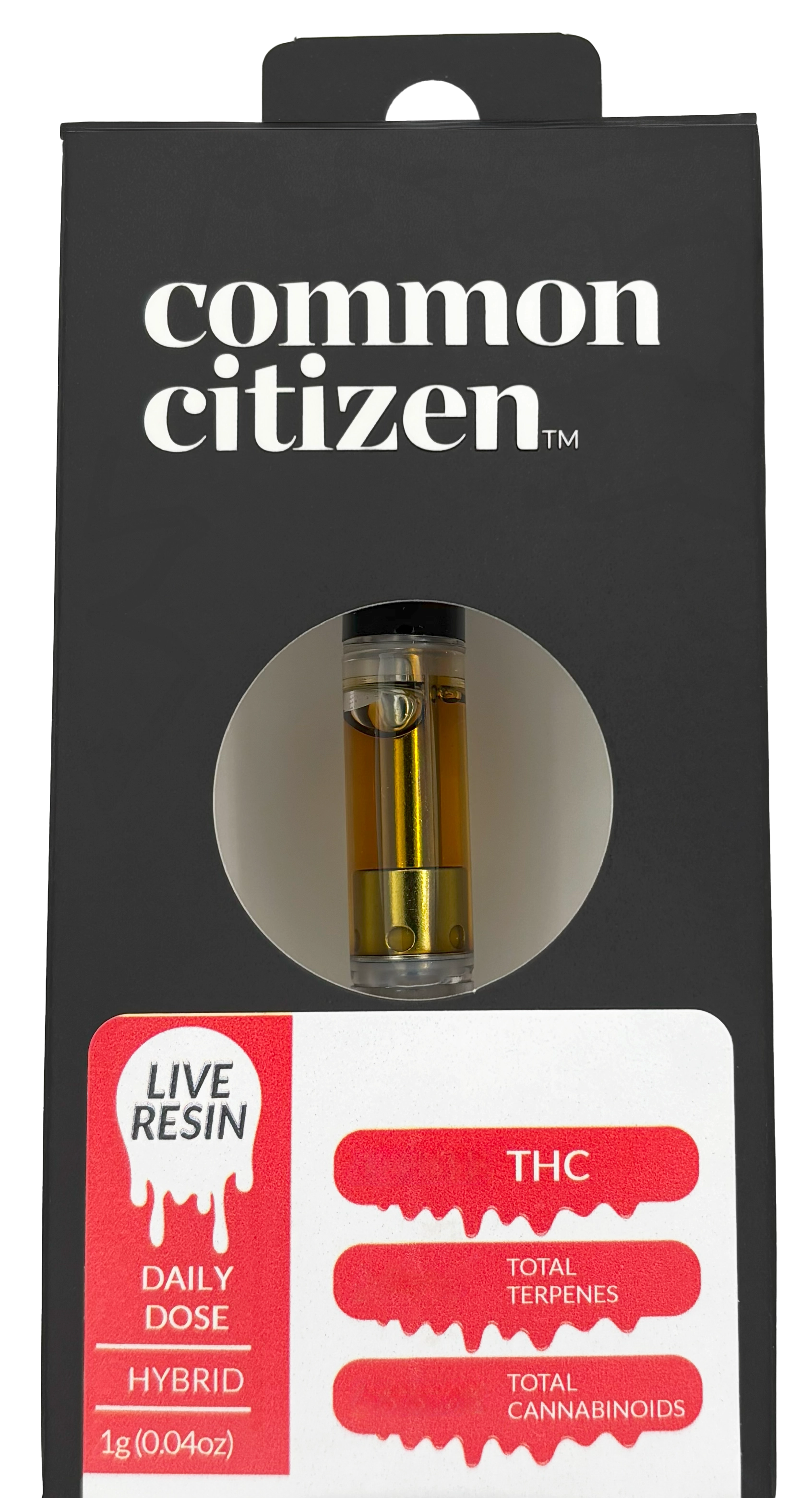 Photograph of Product: Common Citizen | Pandalorian | Live Resin Cartridge