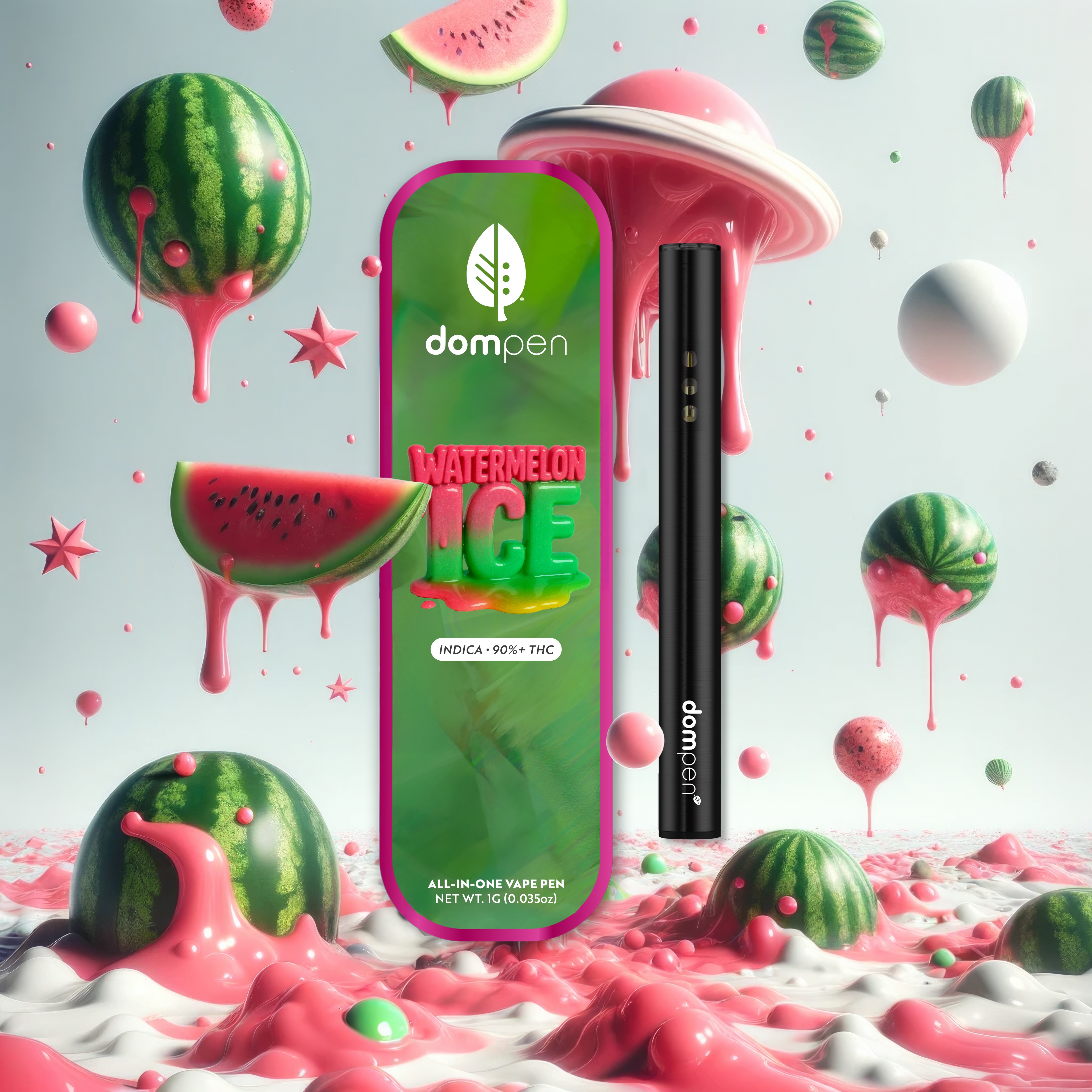 Photograph of product: Watermelon Ice AIO Vape