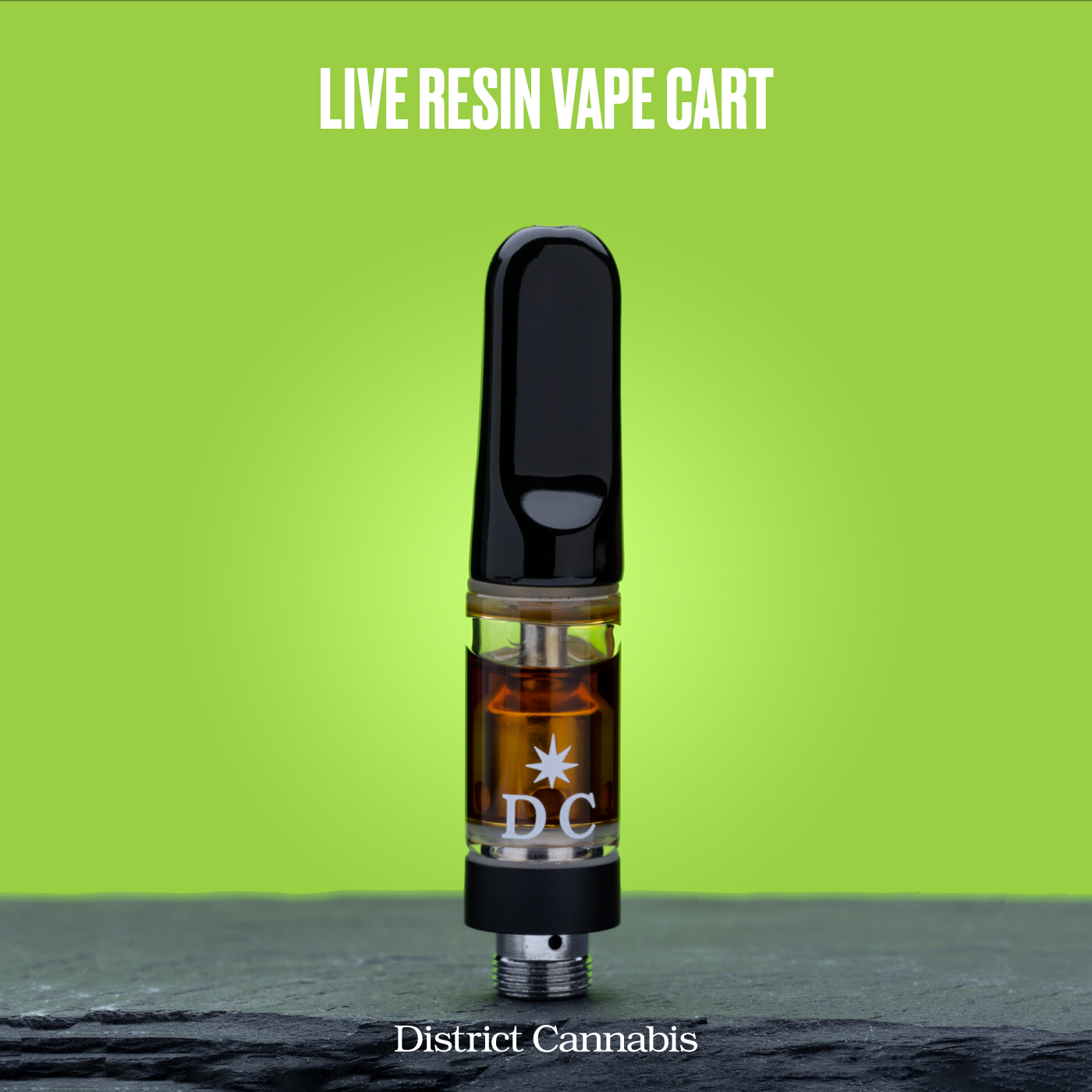 Photograph of product: District Oui'd - Florida Oranges - Live Resin Cartridge
