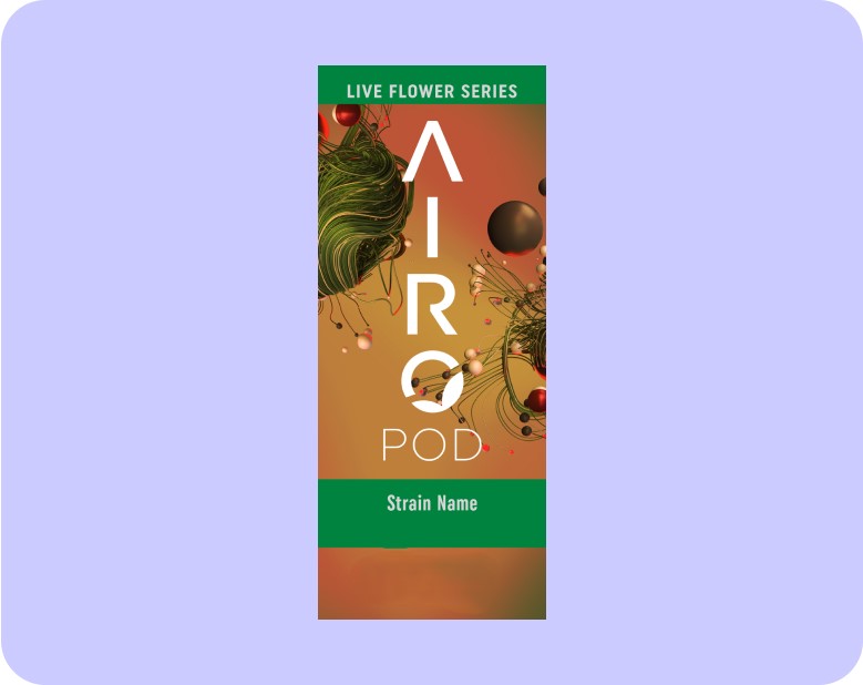 Photograph of product: Sherbanger Live Flower Cartridge | 1g