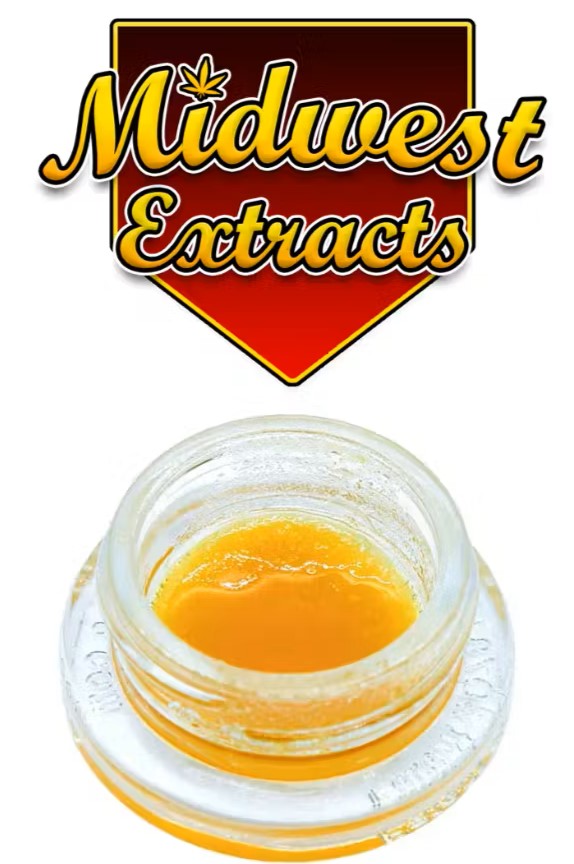 Photograph of product: AU Midwest Extracts: Area 51 Live Resin Puck