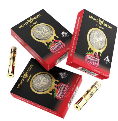 Photograph of product: Muha Meds - Cartridge - (H) - Strawberry Runtz