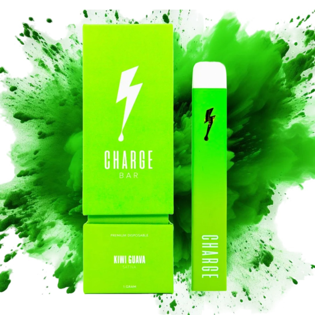 Photograph of product: 1g Kiwi Guava Distillate Disposable Vape | TAX INCLUDED