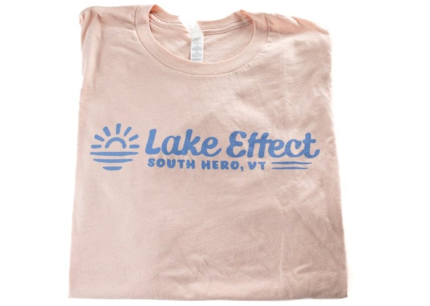 Photograph of product: Apparel | Lake Effect Peach Tee