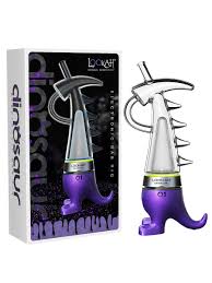 Photograph of product: Lookah | Dinosaur Mini Portable Dab Rig | Purple | $150