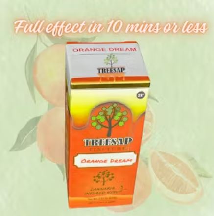 Photograph of product: Treesap Syrup Orange Dream 1000MG