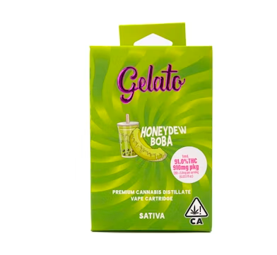 Photograph of product: GELATO | HONEYDEW BOBA - CART Oui'd