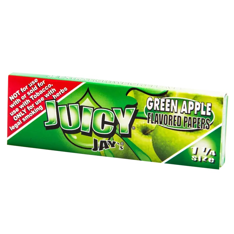 Photograph of product: Juicy Jay's Green Apple 1 1/4 Papers