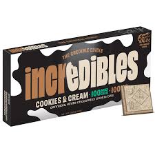 Photograph of product: Cookies & Cream | 100mg Chocolate Edible | Incredibles