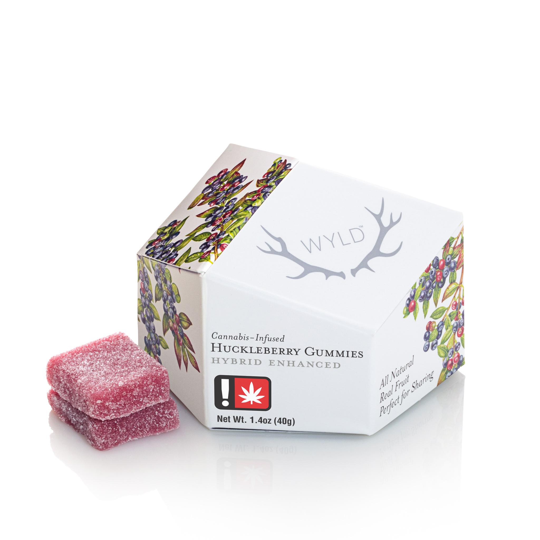 Photograph of product: Wyld Gummies: Huckleberry