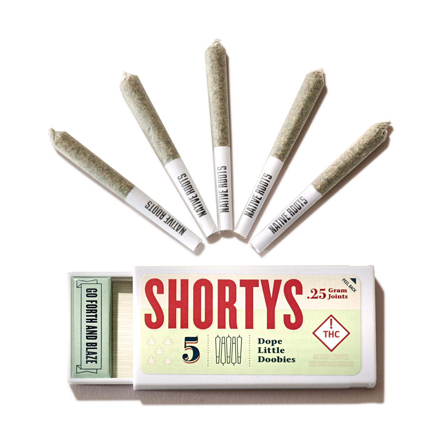 Photograph of Product: REC: Shortys Tropical Banana Joint 5x0.25g