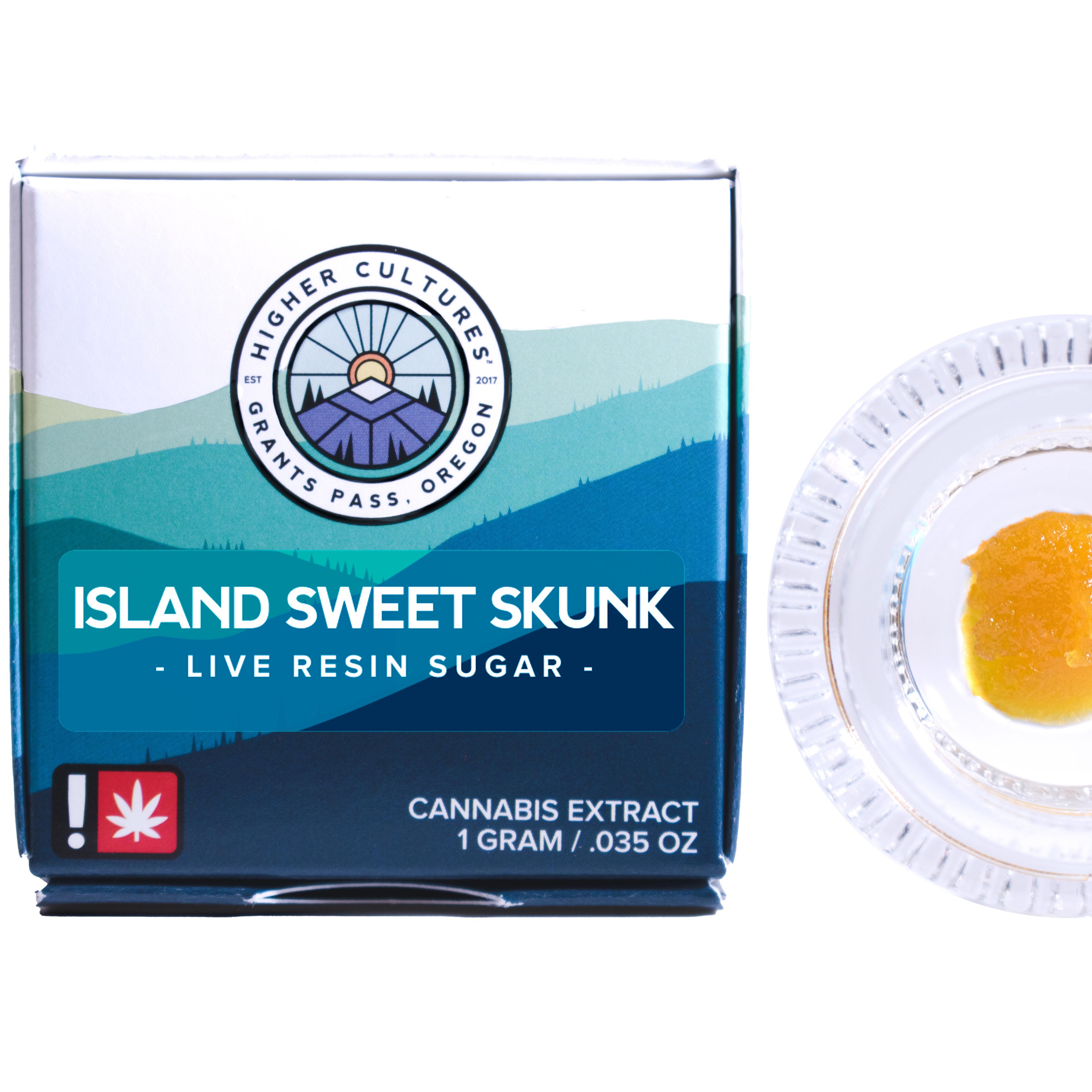Photograph of product: Higher Cultures > Live Resin Sugar 1g > Burmese Kush