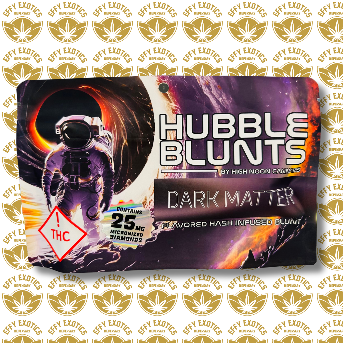 Photograph of product: HUBBLE BLUNTS -DARK MATTER X VELVET SMOOTH -PREROLL