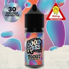 Photograph of product: Unflavored Pocket Fast-Acting Syrup | 150mg - Good Vibes