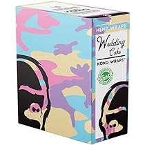 Photograph of product: Kong | Organic Hemp Wraps | Wedding Cake 2pk