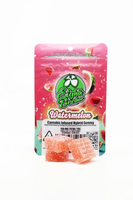 Photograph of product: Watermelon | 100mg Single Dose Gummy - 