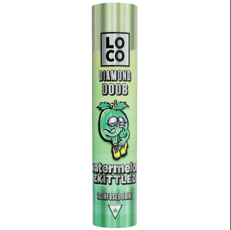 Photograph of product: LOCO | Watermelon Zkittlez | 1g Infused Pre-Roll