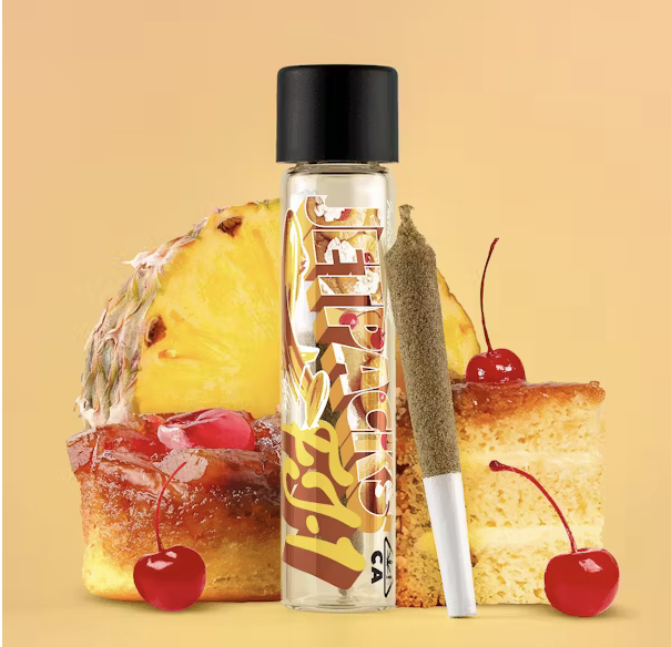 Photograph of product: FJ-1- Pineapple Upside Down Cake (I)- Infused Pre-Roll