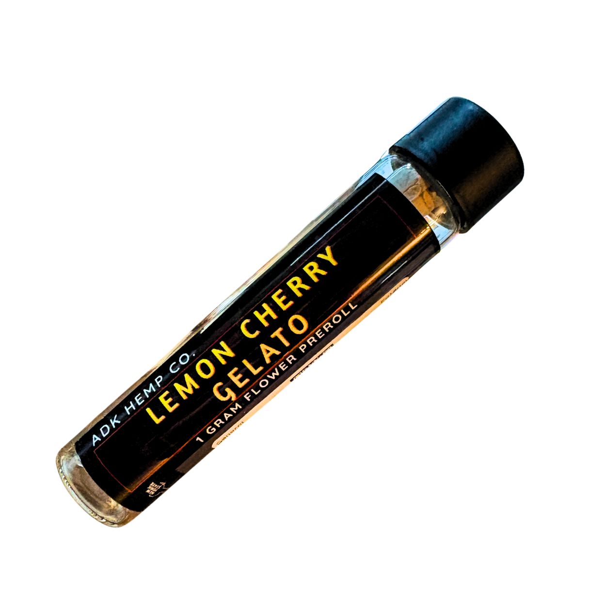 Photograph of product: ADK Hemp Co Lemon Cherry Gelato Pre-Roll